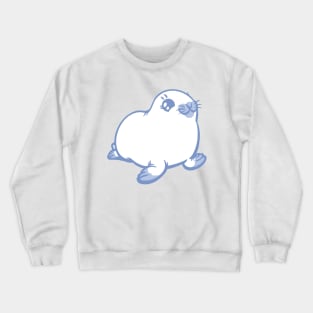 Palest Baby Harp Seal the Animal Crewneck Sweatshirt